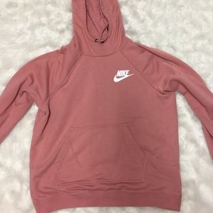Pink nike sweatshirt